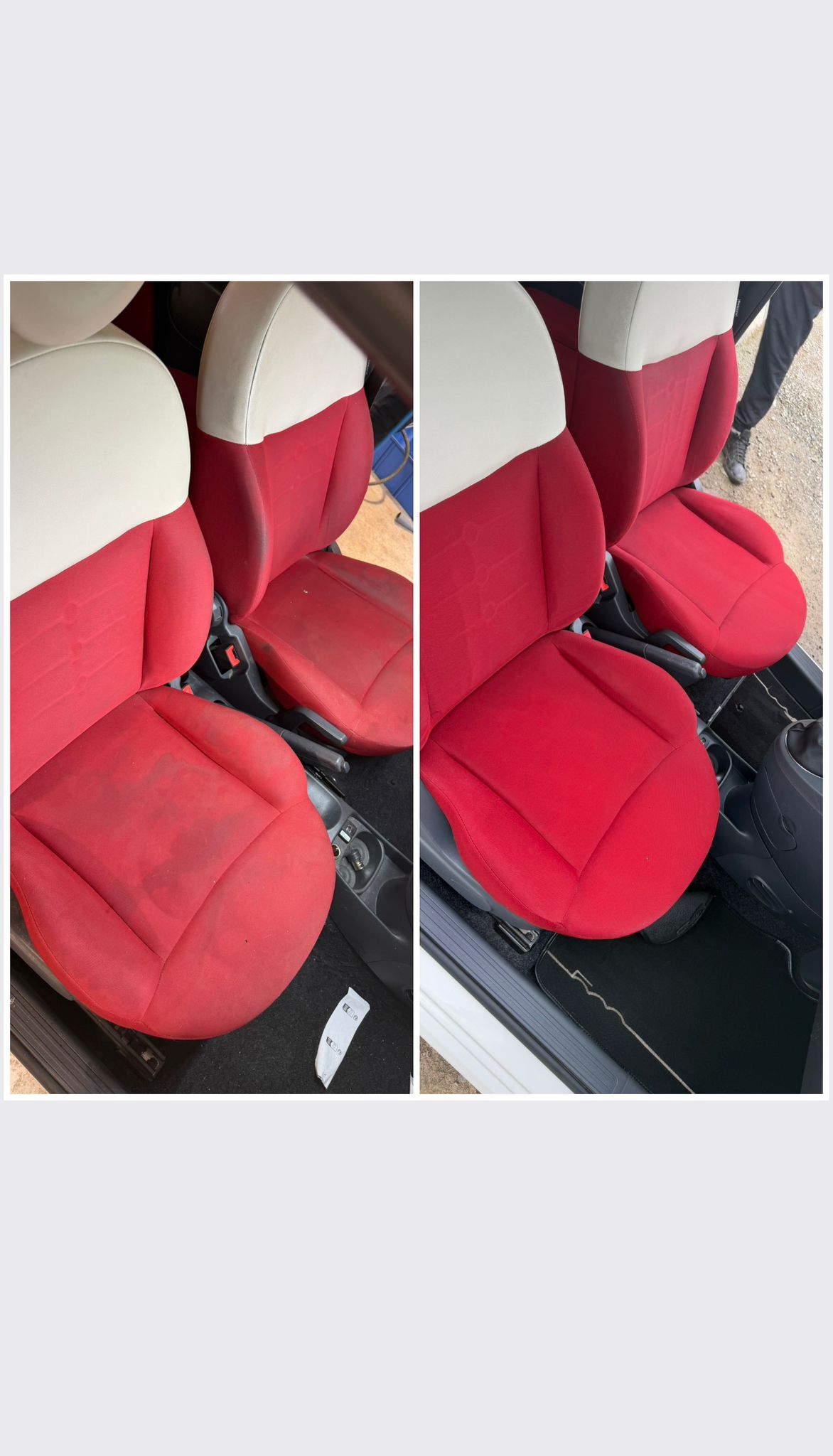 Siège Fiat500 av/ap